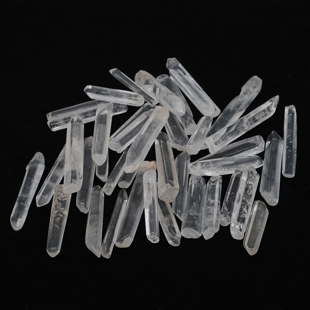 Natural Clear Quartz Healing Crystal Mineral Stone.