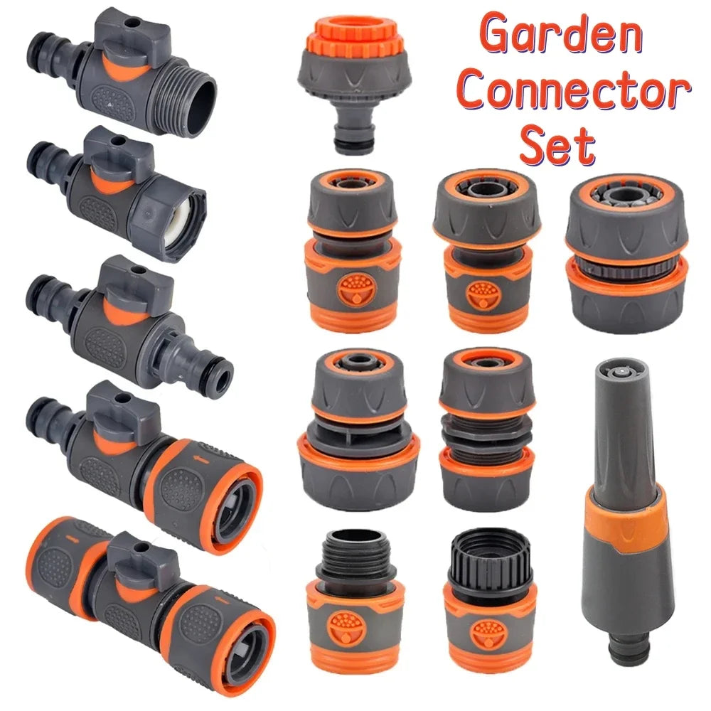 1-Pcs 1/2" 3/4" 1" Garden Hose Quick Connect Adapters