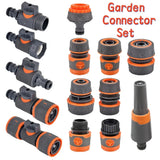 1-Pcs 1/2" 3/4" 1" Garden Hose Quick Connect Adapters