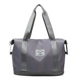 Women's AOTTLA casual handbag/carry on luggage bag for traveling.  Double zipper on bottom to expand bag..