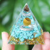 Energy Generator Orgone Pyramid For Meditaion.