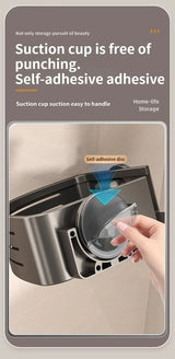 Wall Mounted Triangle/Rectangle Suction Cup Shelf Great For Showers Or Kitchens