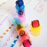 Children's 10pcs Assorted Self-ink Stamps For Scrapbooking Or Crafts.