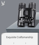 900x25 High Power Mini HD Low Light Level BAK4 Binoculars With Long Range 50000M
