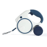 Automatic 5M Retractable Dog Leash For Small-Medium Pets With Bag Holder