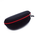 KLASSNUM Hard Eyeglass Protector Case With Zipper And Carabiner Hook