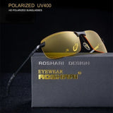 Polarized UV Yellow Night Vision Driving Glasses.