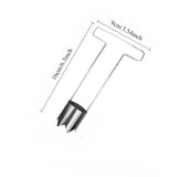 T-Shaped Stainless Steel Corer For Fruit Or Vegetables