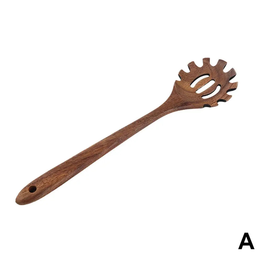 Walnut Wood Cooking Utensils Holder Not Included