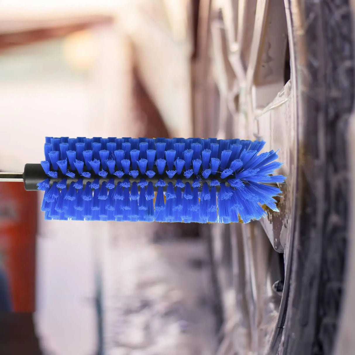 High-Density Soft Brush for Auto Rim Detailing