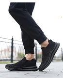 Men's Breathable Slip On Walking Sneakers.