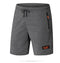 Men's Cotton Casual Shorts With Side Pockets Zips