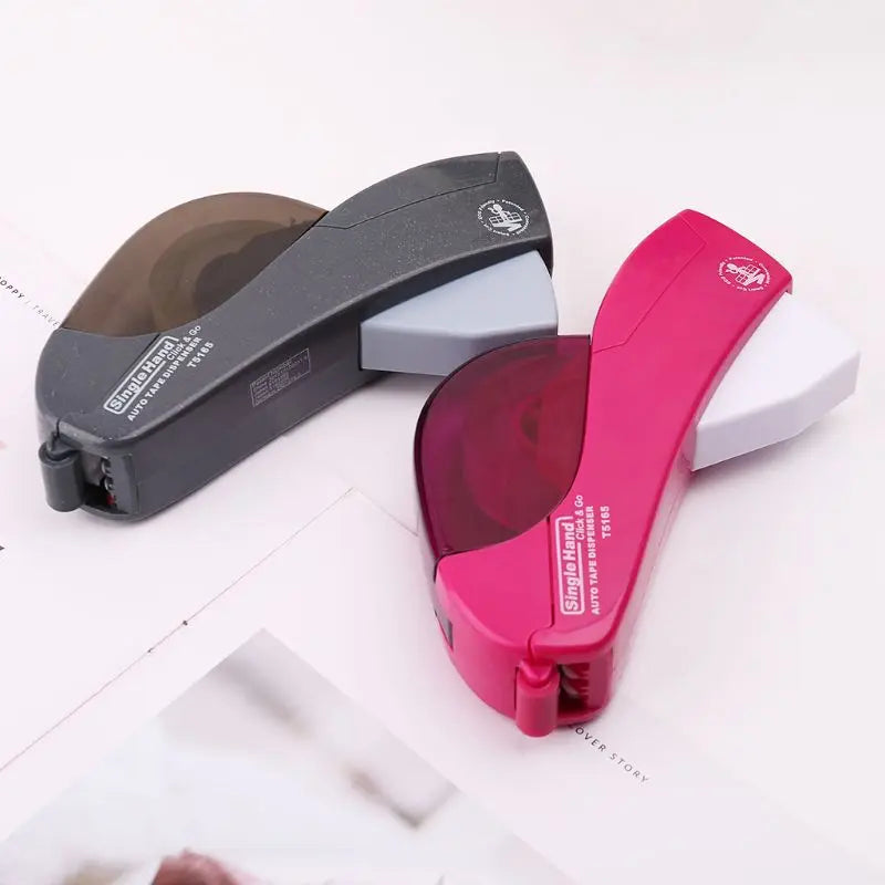 Hand-held One Press Automatic Tape Dispenser