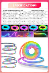 Tuya Neon Rope LED Strip Lights