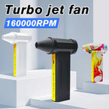 160000RPM Industrial Mini Turbo Jet Fan With 60M/S 10000MAH For Home Ducts