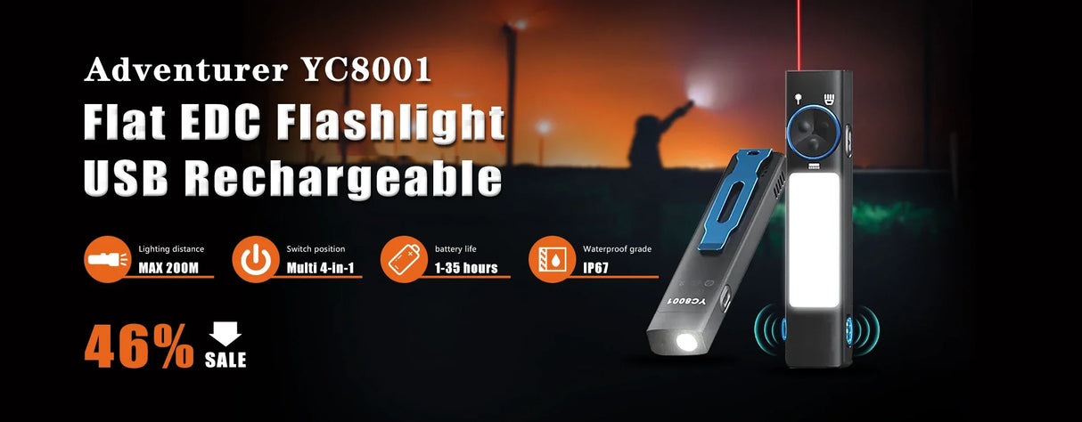 Multi-function Portable Mini Keychain Led High Bright Flashlight