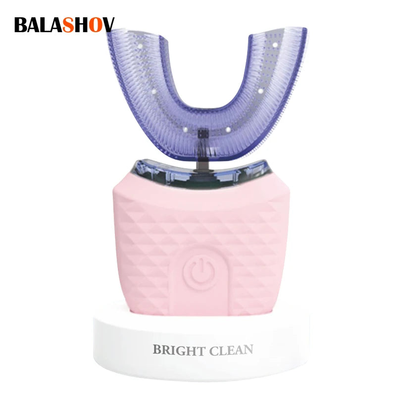 Automatic 360 Degrees Sonic Silicone Electric Toothbrush