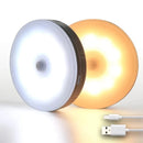 PIR LED/USB Rechargeable Motion Sensor Night Light For Kitchens, Closets and Staircase.