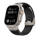 Silicone Sports Strap for Apple Watch Ultra 2/1 49mm Series 9 8 7 45mm 44mm Or IWatch 6 5 4 3 Se 44mm 42mm