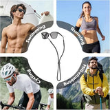1Pc Sports Eyeglass Strap With Adjustable Buckle