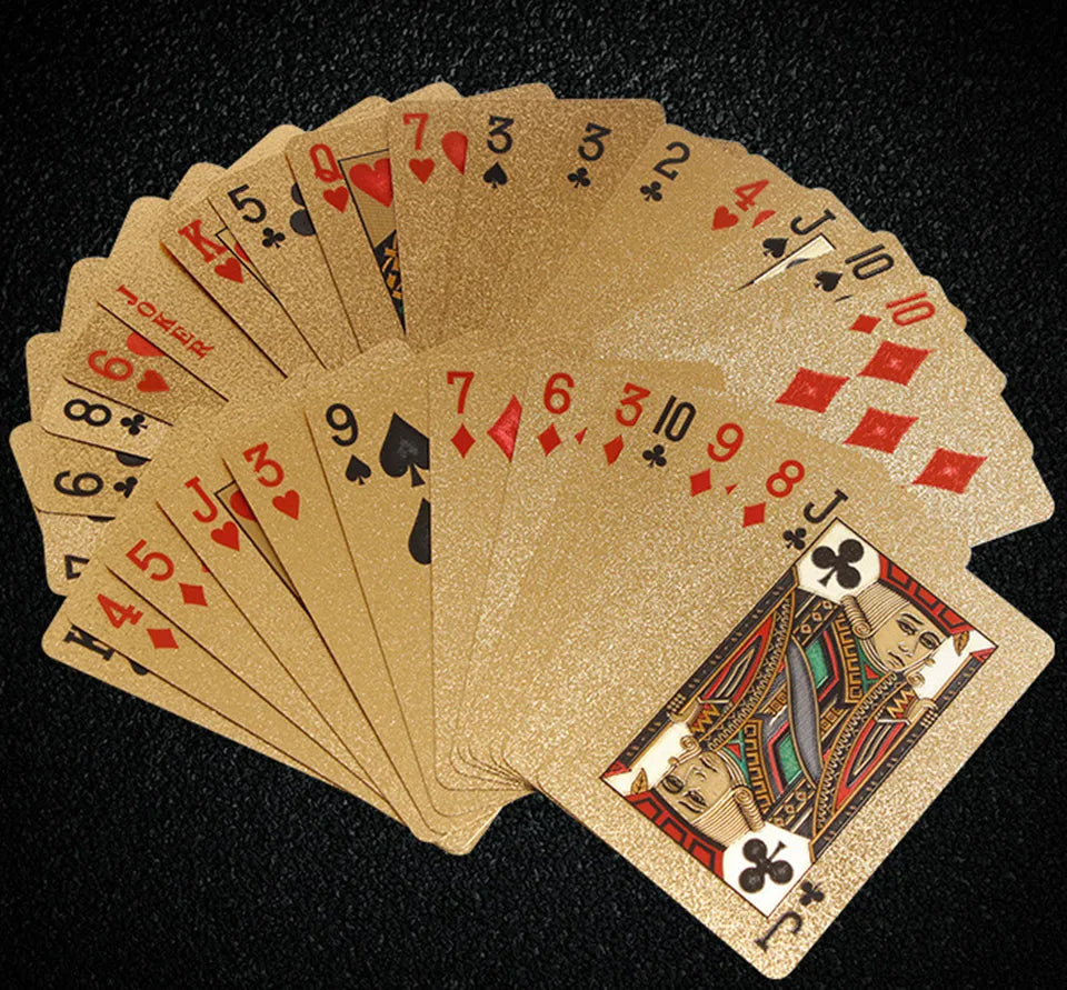 Plastic/Waterproof Playing Card Collection.