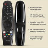 Replacement For AKB75855501 MR20GA MR21GA MR21GC MR19BA Universal  Remote for Smart TV(no/with Voice & Pointer)