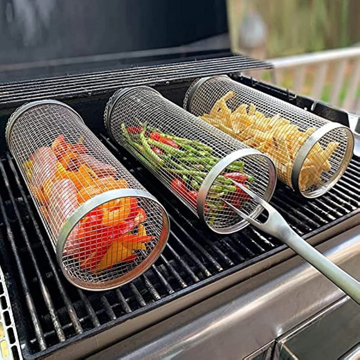 Stainless Steel Barbecue Cage