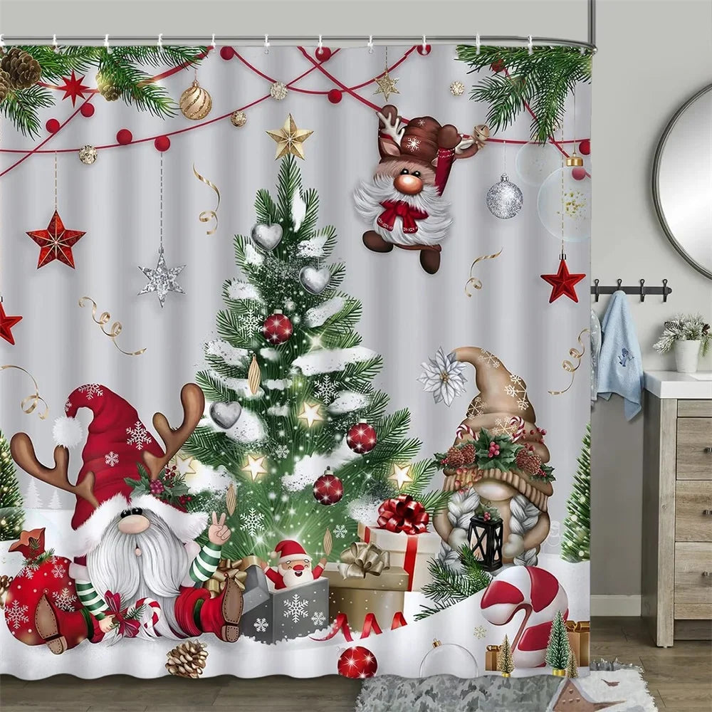 Christmas Shower Curtain