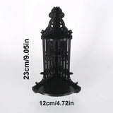 1 Piece Decorative Black Corner Rack
