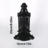 1 Piece Decorative Black Corner Rack