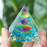 Energy Generator Orgone Pyramid For Meditaion.