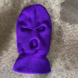 knitted pullover Warm face mask