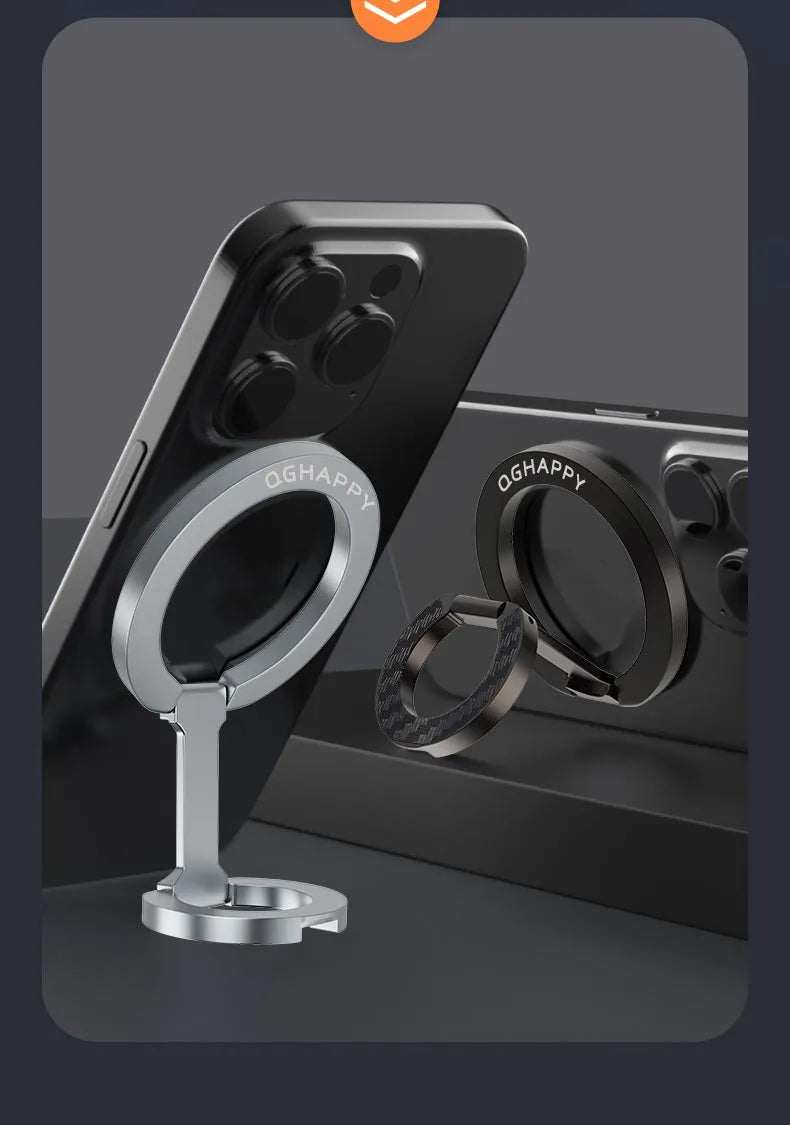 Magnet Grip Ring Holder With Kickstand For iphone 14 15 And 16