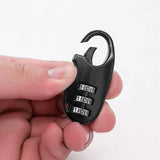 Anti-Theft Mini 3 Digit Combination Code Lock For Luggage