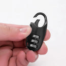Anti-Theft Mini 3 Digit Combination Code Lock For Luggage