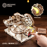 Educational Wooden 3d Marble Run Board Puzzle Kit For Adults And Kids