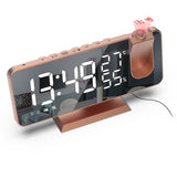 LED/USB Digital Desktop 2 Function Alarm Clock With Time Projector.