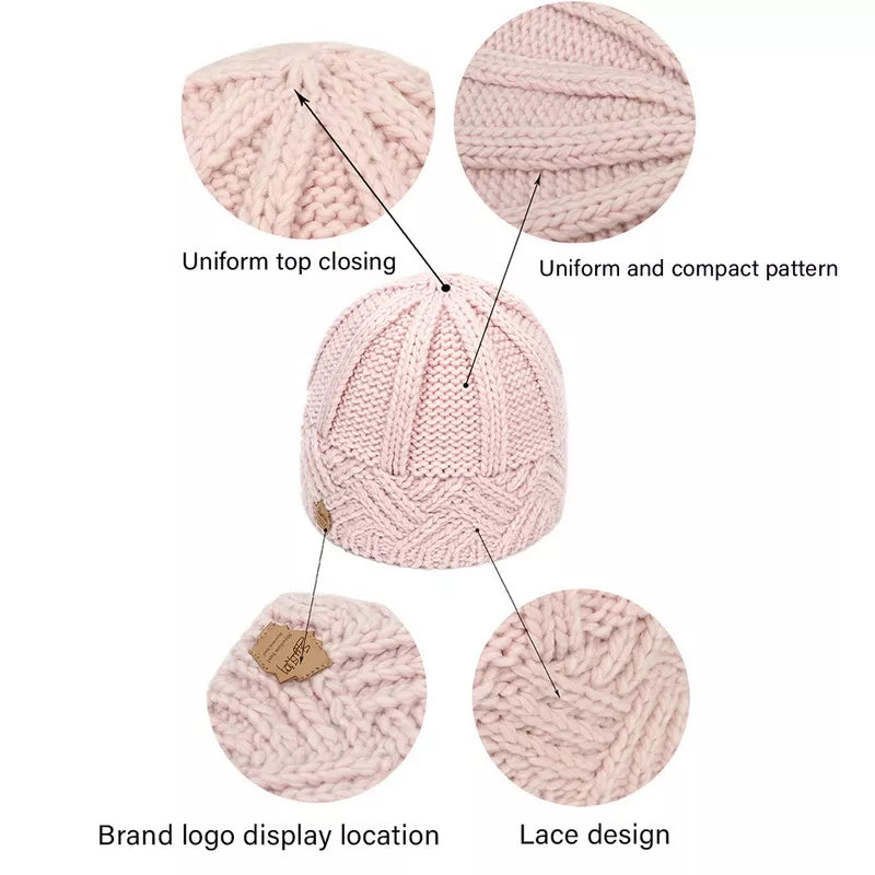 Women Or Men's Autumn/Winter Warm Knitted Hat.