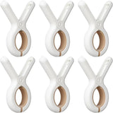 6/12Pcs Heavy Duty Plastic Beach Towel Clips