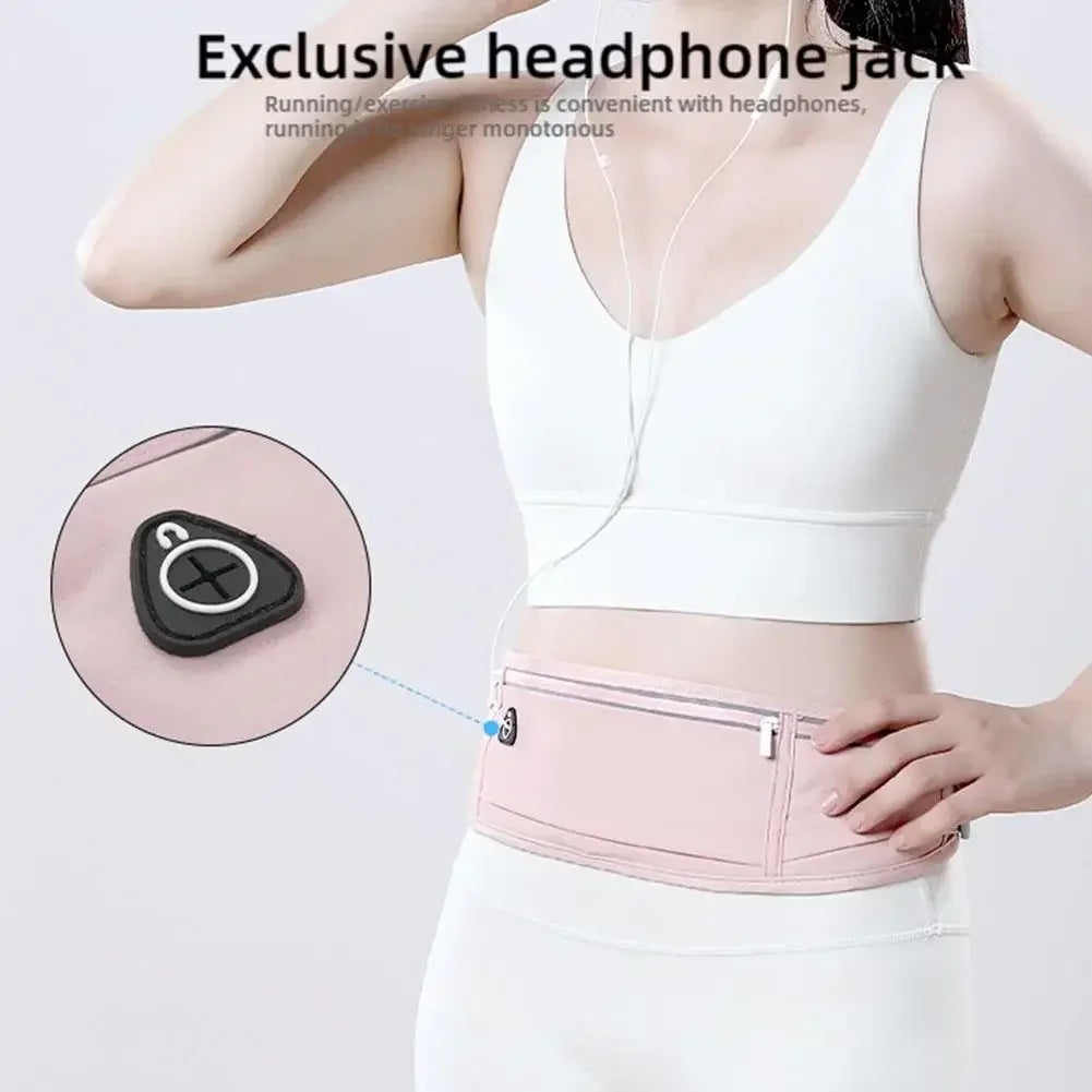 Men Or Women's Sports Waist Bag or Phone Or Opening For Headphones