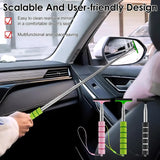 Retractable Rubber Rearview Mirror Squeegee