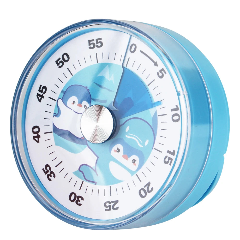 60 Minute Magnetic Clock Timer With Alarm