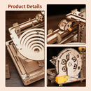 Educational Wooden 3d Marble Run Board Puzzle Kit For Adults And Kids