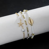 Women's Summer Beaded Beach Anklet