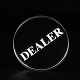 Texas Holdem Crystal DEALER Poker Chips
