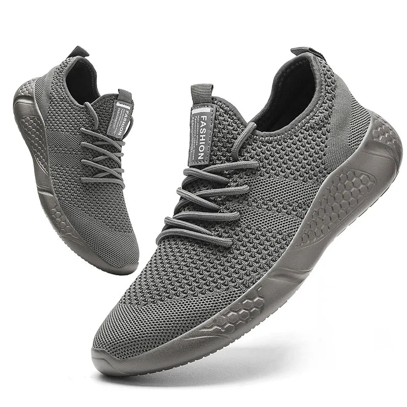 Fujeak Men's Mesh Light Comfortable Casual Running Shoe