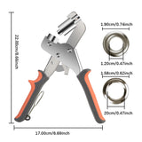 Handheld 3/8 Inch 10mm Grommet Eyelet Hole Rivet Plier Kit