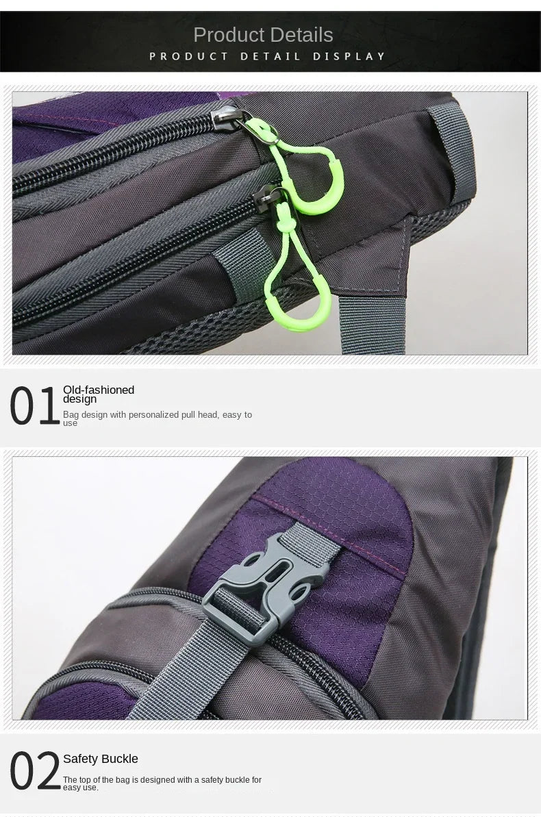 Fashion Men Women Handbag Sport Belt Waist Pack Pouch Shoulder Bag Water Bottle Holder Bag for Running Jogging Hiking