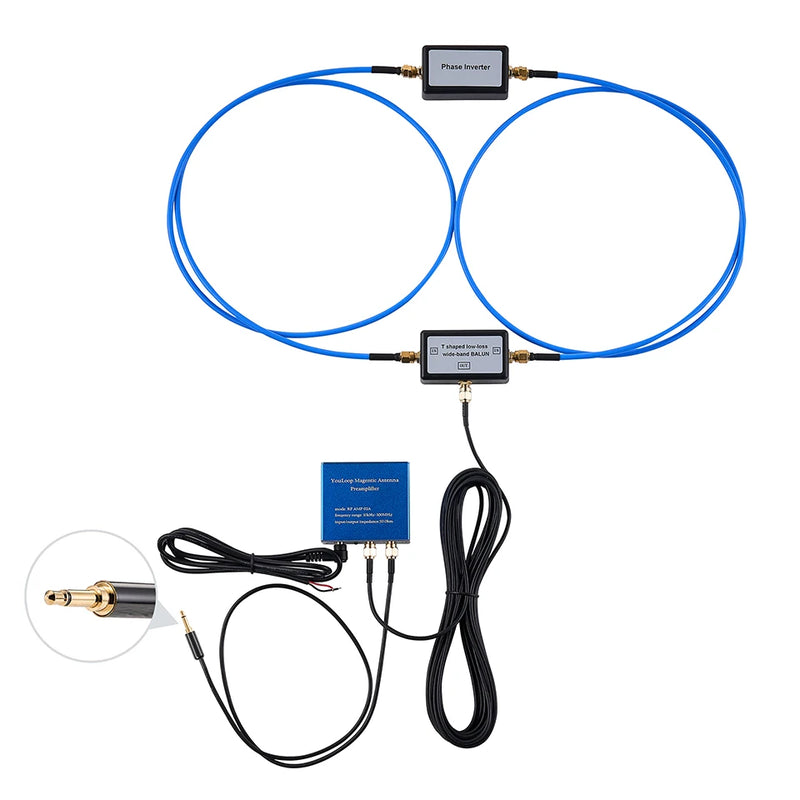 YouLoop ORIGINAL Portable Passive Magnetic Loop Antenna for HF and VHF