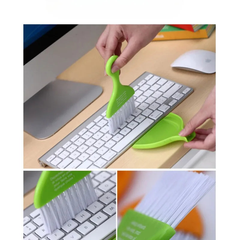 Mini Broom Dustpan Set For Desktop Or Keyboards